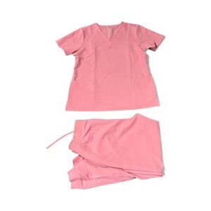 Pink Women's Scrub Set